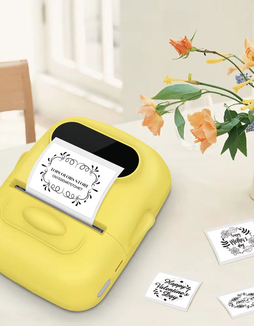 Load image into Gallery viewer, Portable Mini Printer P50 Thermal Adhesive Label Printer without Ink Bluetooth Sticker Printer Barcode Price Tag Label Maker

