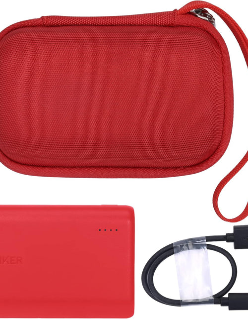 Load image into Gallery viewer, Hard Travel Case Replacement for Anker Powercore Speed 10000 10000Mah QC Charge 3.0 Portable External Charger Battery Power Bank (Red)
