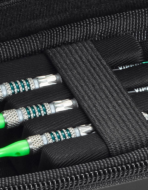 Load image into Gallery viewer, Sentry Dart Case Slim EVA Shell for Steel and Soft Tip Darts, Hold 6 Darts and Features Built-In Storage for Flights, Tips and Shafts
