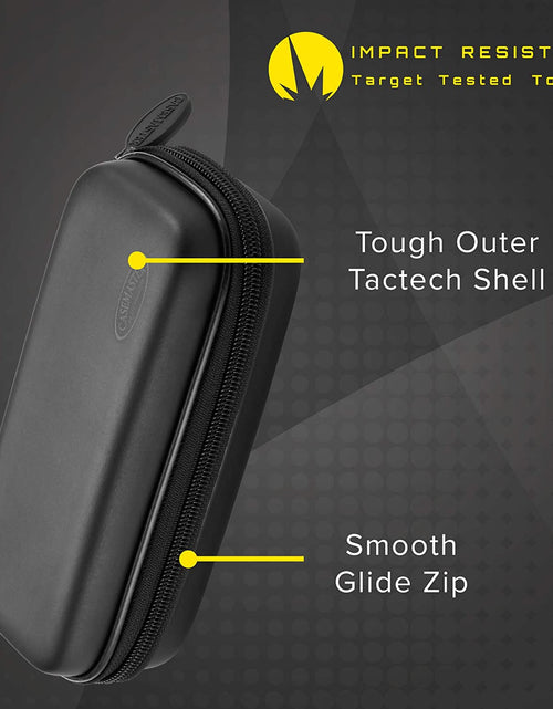 Load image into Gallery viewer, Sentry Dart Case Slim EVA Shell for Steel and Soft Tip Darts, Hold 6 Darts and Features Built-In Storage for Flights, Tips and Shafts
