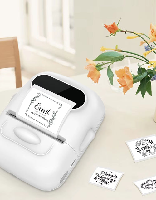 Load image into Gallery viewer, Portable Mini Printer P50 Thermal Adhesive Label Printer without Ink Bluetooth Sticker Printer Barcode Price Tag Label Maker
