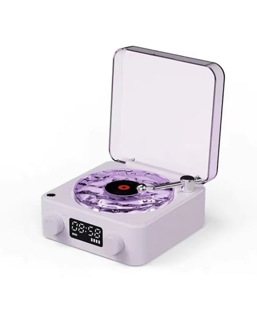 Load image into Gallery viewer, Mini Retro White Noise Bluetooth Speaker Portable Vintage Sleep Aid Bluetooth Speaker Subwoofer with RGB Light Support TF Card
