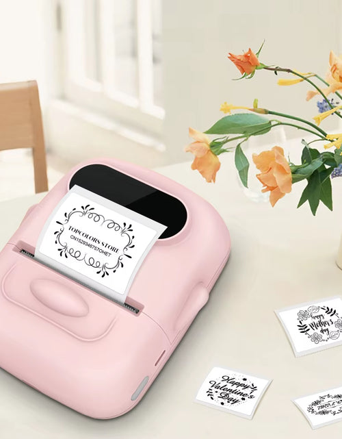 Load image into Gallery viewer, Portable Mini Printer P50 Thermal Adhesive Label Printer without Ink Bluetooth Sticker Printer Barcode Price Tag Label Maker
