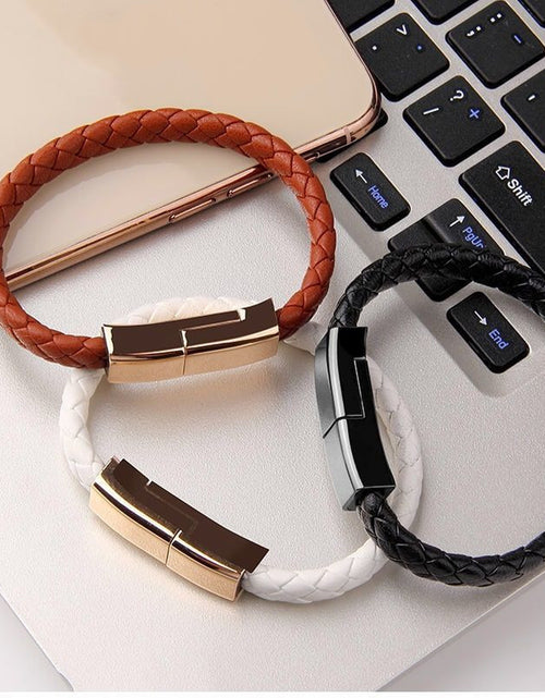 Load image into Gallery viewer, New Bracelet Charger USB Charging Cable Data Charging Cord for Iphone14 13 Max USB C Cable for Phone Micro Cable

