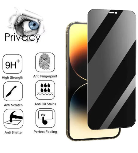 For Iphone 16 17 15 14 Pro Privacy Tempered Glass for Iphone 15 14 13 12 11 Pro Max Iphone14 Iphone13 Iphone16 Iphone 16 Pro anti Spy Screen Protector Iphone 14Pro