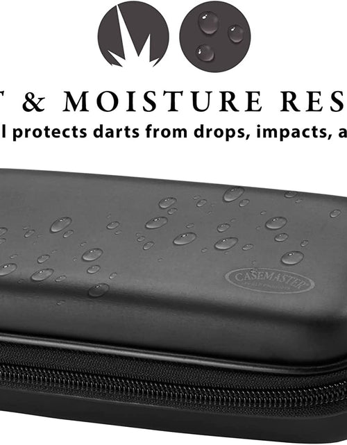 Load image into Gallery viewer, Sentry Dart Case Slim EVA Shell for Steel and Soft Tip Darts, Hold 6 Darts and Features Built-In Storage for Flights, Tips and Shafts
