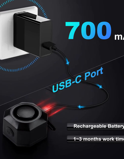 Load image into Gallery viewer, Ultimate Bike Guard™ – Wireless Vibration Alarm with Remote &amp; USB Charging
